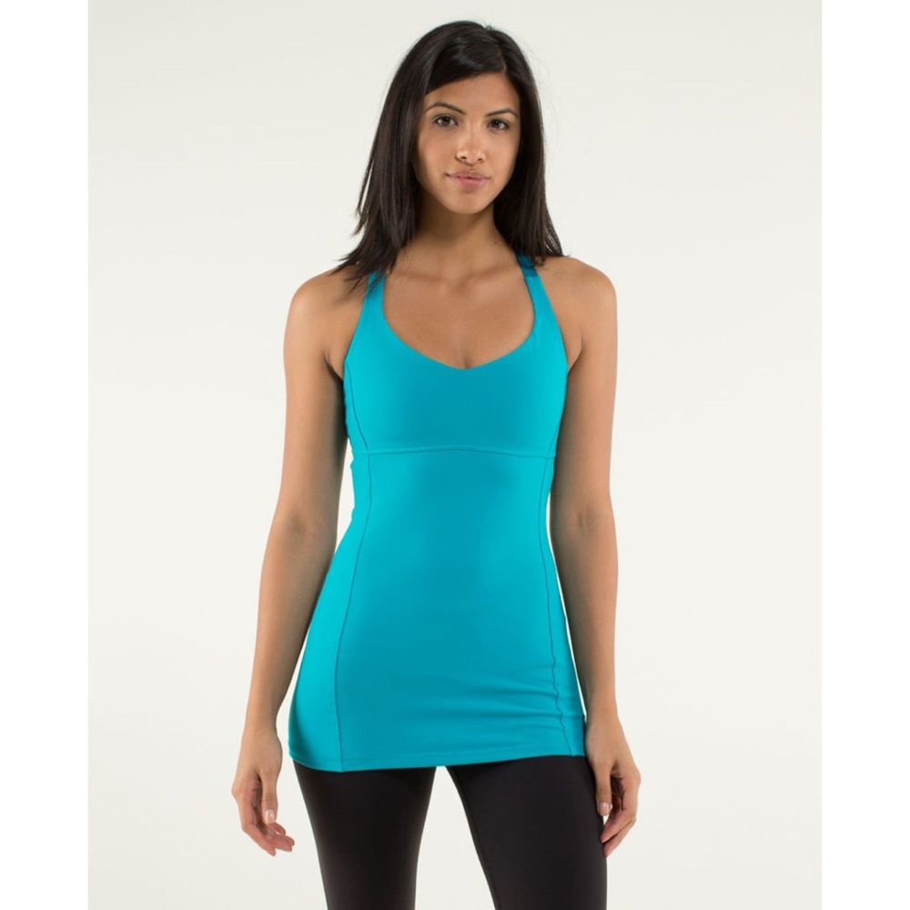 Lululemon Practice Daily Tank in “Surge” Teal